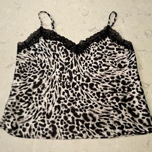 Animal print tank top